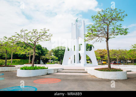 Taipei, Taiwan - le 25 avril 2018 : Expo Taipei Xinsheng Park (parc) Banque D'Images