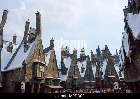 Orlando, Floride, USA - Mai 09, 2018 : Le monde magique de Harry Potter Banque D'Images