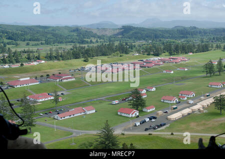 Camp Rilea à Pagosa Springs, New York, 6 juin 2017, à partir de la vue d'un UH-60 Black Hawk. (Photo par le sergent. Anita VanderMolen, Mobile 115e Détachement des affaires publiques) Banque D'Images