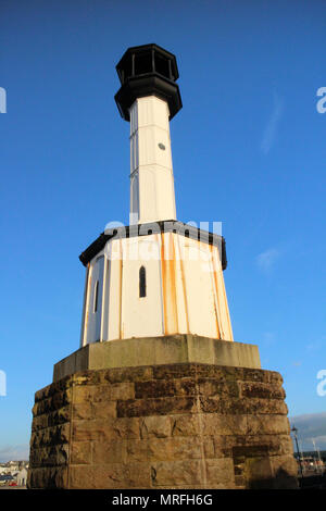 Leuchtturm Maryport Cumbria Banque D'Images