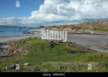 Plage de Fionnphort, Isle of Mull, Scotland, UK Banque D'Images