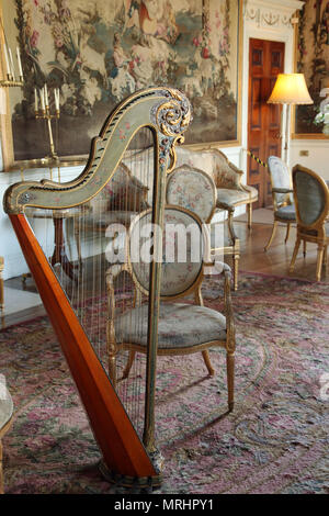 Harpe - harpe instrument de musique classique Banque D'Images