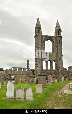 Ruine de la cathédrale de St Andrews St Andrews en Ecosse Banque D'Images