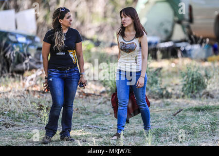 La réserve naturelle de los ojos de Cuenca, dans l'État de Sonora au Mexique..Reserva Natural Cuenca los ojos La Cuenca los ojos Foundation s'efforce de préserver et de restaurer le bi Banque D'Images