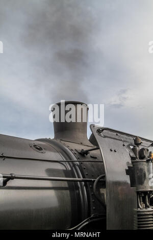 Ballarat, Victoria, Australie 27 mai 2018 - UN Weekend-The Patrimoine Ballarat2 986 Class Locomotive à vapeur a été la présentation et de l'exploitation dans le temps avec un 45 minutes de vapeur par les faubourgs de Ballarat à bord du lambris de bois.Les voitures A2 986 est une locomotive à vapeur jusqu'à 127 ans, ou diesel patrimoine datant des années 1950, le Crédit : brett keating/Alamy Live News Banque D'Images