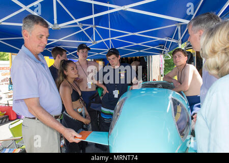 Premier jour de la 14e sous-marin international à Naval Surface Warfare Center, Carderock Division à Bethesda, Md, de l'Ouest, le 26 juin 2017. (U.S. Photo de la marine par Devin/Pisner) Parution Banque D'Images