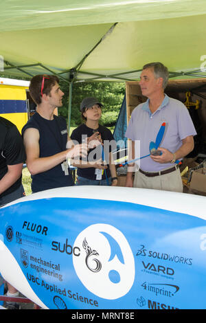 Premier jour de la 14e sous-marin international à Naval Surface Warfare Center, Carderock Division à Bethesda, Md, de l'Ouest, le 26 juin 2017. (U.S. Photo de la marine par Devin/Pisner) Parution Banque D'Images