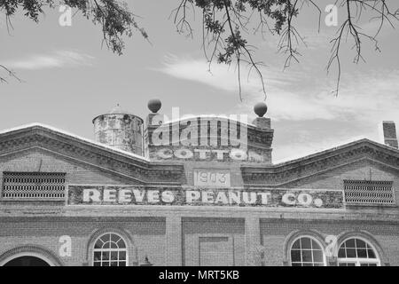 Ancien bâtiment de l'entreprise d'Arachide Banque D'Images