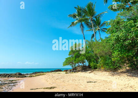 Plage de barra grande étonnant situé à l'Ponta do Muta Brésil Banque D'Images