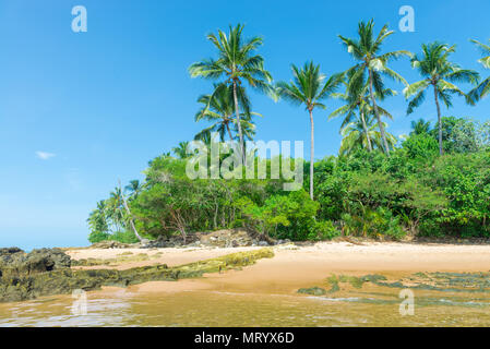 Plage de barra grande étonnant situé à l'Ponta do Muta Brésil Banque D'Images