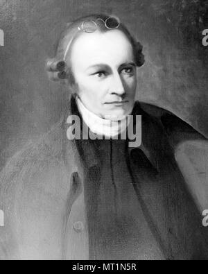 Patrick Henry (1736 - 1799) procureur américain, semoir, et orateur bien connu pour sa déclaration : "Donnez-moi la liberté, ou me donner la mort !" Banque D'Images