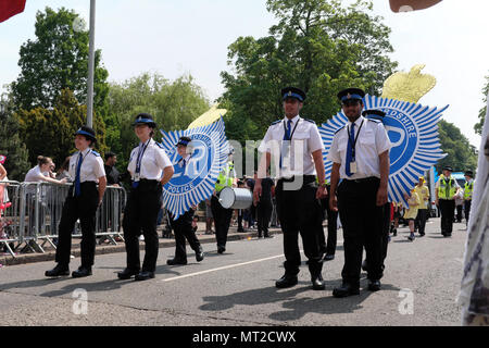 Luton, Bedfordshire 27 mai 2018 Carnaval de Luton a lieu sur un week-end ensoleillé, Luton, Bedfordshire, Royaume-Uni. Banque D'Images