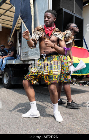 Luton, Bedfordshire 27 mai 2018 Carnaval de Luton a lieu sur un week-end ensoleillé, Luton, Bedfordshire, Royaume-Uni. Banque D'Images