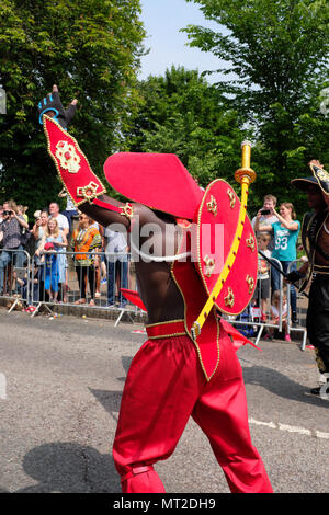 Luton, Bedfordshire 27 mai 2018 Carnaval de Luton a lieu sur un week-end ensoleillé, Luton, Bedfordshire, Royaume-Uni. Banque D'Images