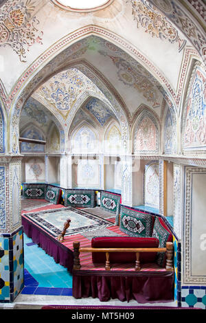 Amir Sultan Ahmad historique de Bath, Kashan, Iran Banque D'Images