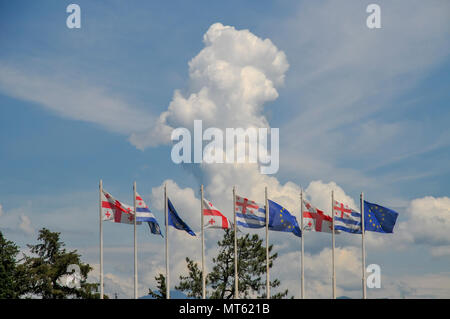 L'aéroport international de Batoumi, en Géorgie Banque D'Images