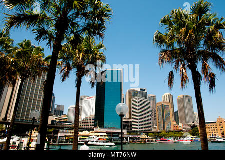 SYDNEY, AUSTRALIE - 12 décembre 2016 : le célèbre Sydney Circular Quay Banque D'Images