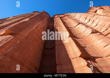 Les falaises rocheuses de Talampaya. La Rioja, en Argentine. Banque D'Images