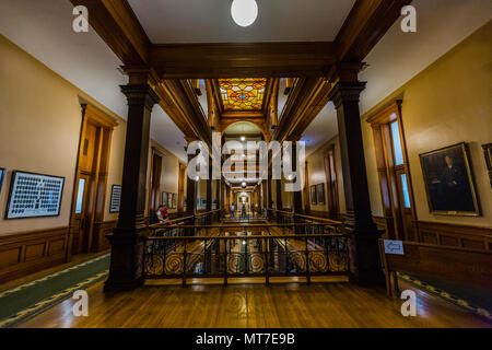 À l'intérieur de l'édifice du gouvernement de l'Ontario à Toronto, Canada Banque D'Images