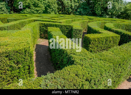 Bergame : Botanical garden Banque D'Images