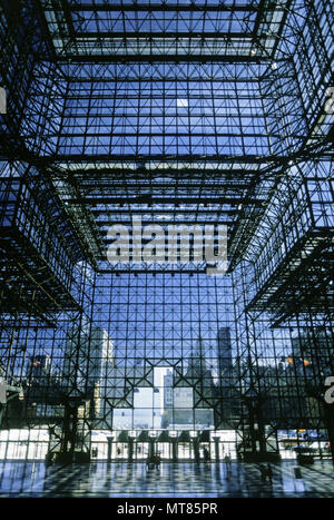 1988 jacob javits center historique 11E AVENUE MANHATTAN NEW YORK USA Banque D'Images