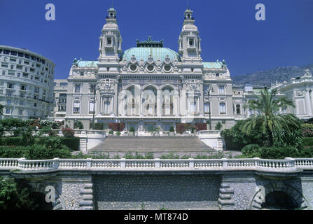 1988 MONTE CARLO CASINO VIEILLE PRINCIPAUTÉ DE MONACO Banque D'Images