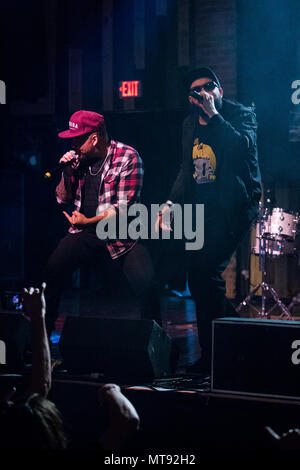 Fort Lauderdale, FL, USA. 27 mai, 2018. ¡Mayday ! Effectuer au cours de la visite de la Floride parce qu'à vivre la révolution à Fort Lauderdale, FL. 27 mai, 2018. Credit : Mpi140/media/Alamy Punch Live News Banque D'Images