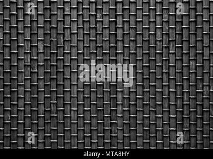 Motif bambou tissé d'arrière-plan. La texture de haute qualité du bois mat Banque D'Images