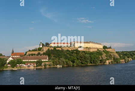 La forteresse de Petrovaradin sur Danube. Novi Sad, Serbie Banque D'Images