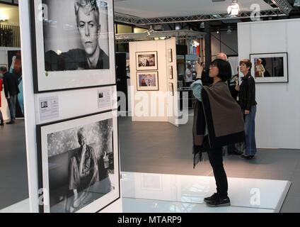 David Bowie Ausstellung bei Aston Martin Berlin dispose d''atmosphère où : Berlin, Allemagne Quand : 26 Avr 2018 Crédit : WENN.com Banque D'Images