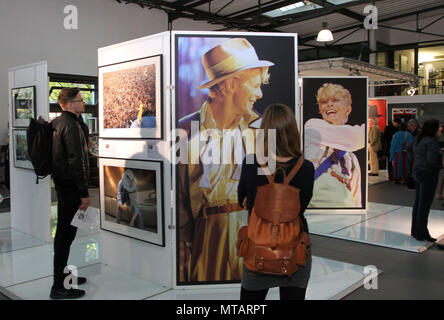 David Bowie Ausstellung bei Aston Martin Berlin dispose d''atmosphère où : Berlin, Allemagne Quand : 26 Avr 2018 Crédit : WENN.com Banque D'Images