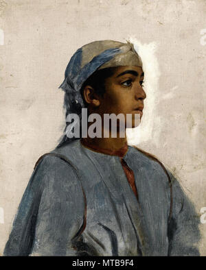 Jacques Théodore Ralli - jeunes Bédouins Banque D'Images