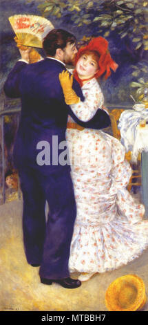 Pierre-Auguste Renoir - La danse dans le pays 1883 Banque D'Images