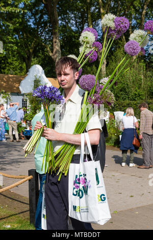 Chelsea Flower Show de Londres, le samedi 27 mai 2018 Banque D'Images