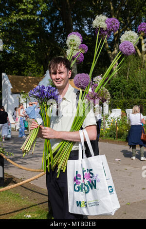 Chelsea Flower Show de Londres, le samedi 27 mai 2018 Banque D'Images