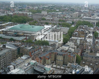 Vue du British Museum, London, de Centerpoint Banque D'Images