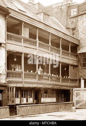 Le George Inn, Southwark, London, Victoria Banque D'Images