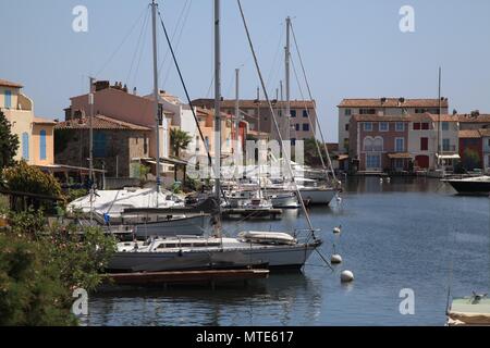 Port Grimaud, Var, France Banque D'Images