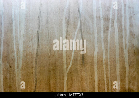Ancienne plaque de métal rouillé et de fortement corrodés Banque D'Images