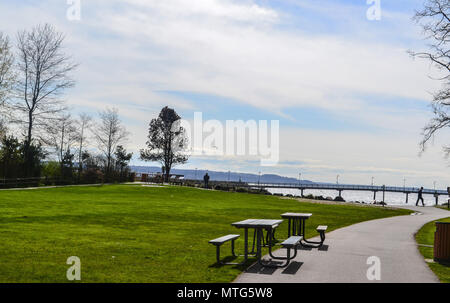 Parc d'état de l'eau salée à Des Moines Washington, près de Seattle, WA, USA Banque D'Images