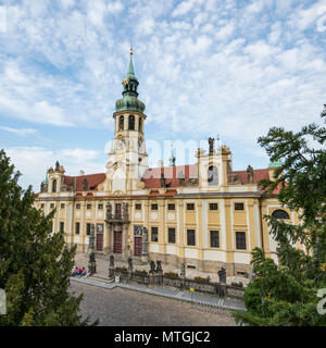 Église Notre-Dame-Lorette à Prague, République Tchèque Banque D'Images