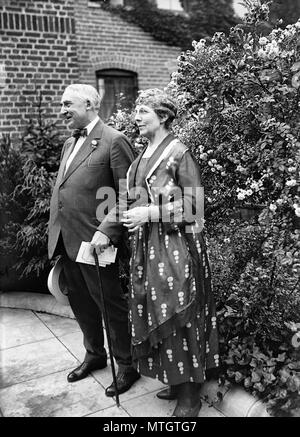 Warren et Florence Harding, vers 1920 Banque D'Images