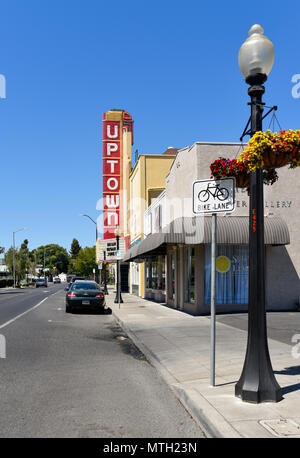 L'Uptown Theatre, au centre-ville de Napa, Californie Banque D'Images