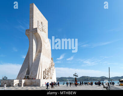 Monument des Découvertes (Padrao dos Descobrimentos ), quartier de Belém, Lisbonne, Portugal Banque D'Images