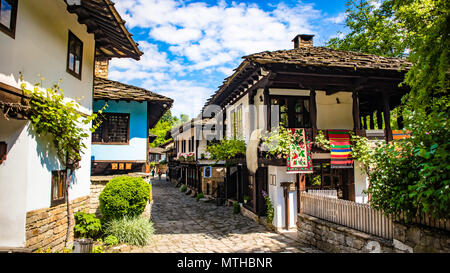 La Bulgarie, dans le village de Gabrovo province Etar Banque D'Images