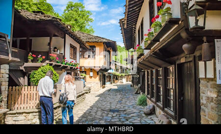 La Bulgarie, dans le village de Gabrovo province Etar Banque D'Images