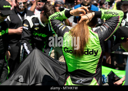 Danica Patrick à indy 2018 Banque D'Images