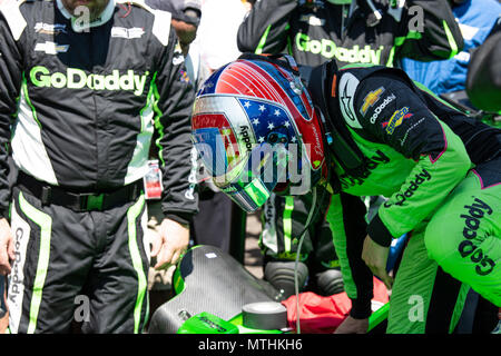 Danica Patrick à indy 2018 Banque D'Images