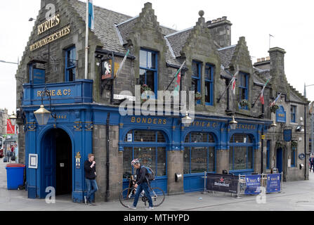 Le Bar Ryrie, Haymarket, Edinburgh. Banque D'Images