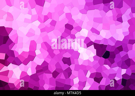 Une photographie d'un motif géométrique abstrait pink de divers polygones et triangles Banque D'Images